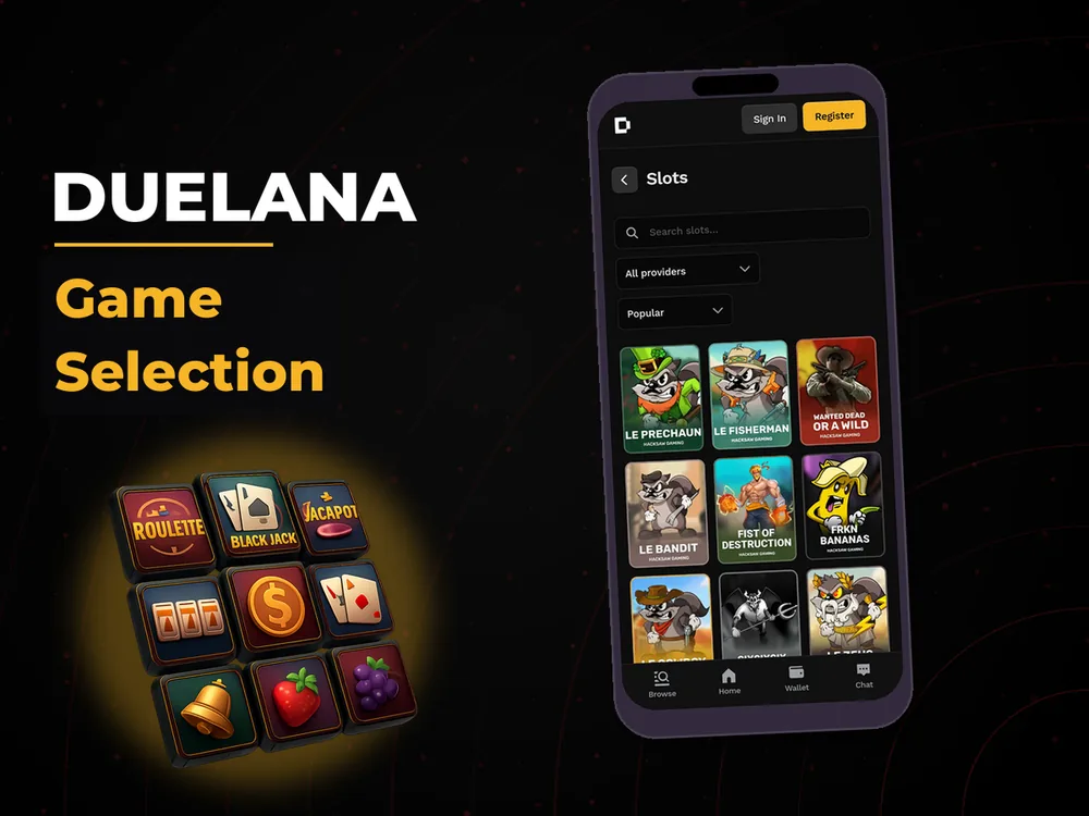 Duelana - Game Selection