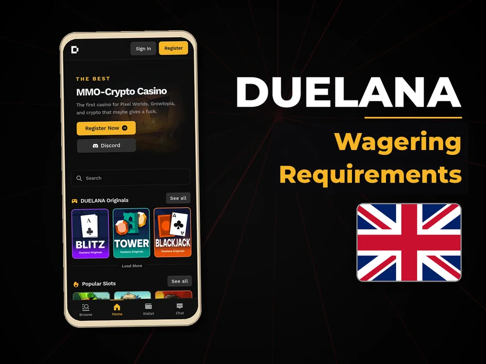 Duelana - Wagering Requirements