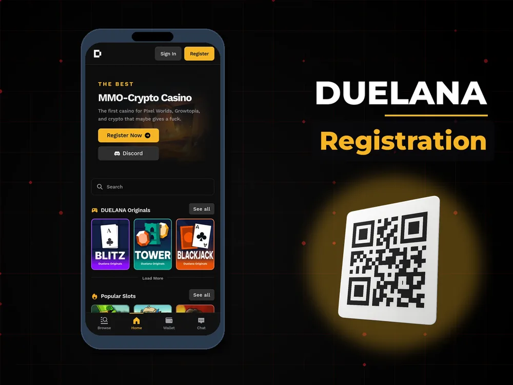 Duelana - Registration