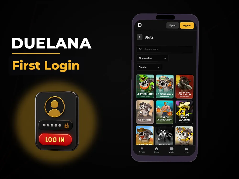 Duelana - First Login