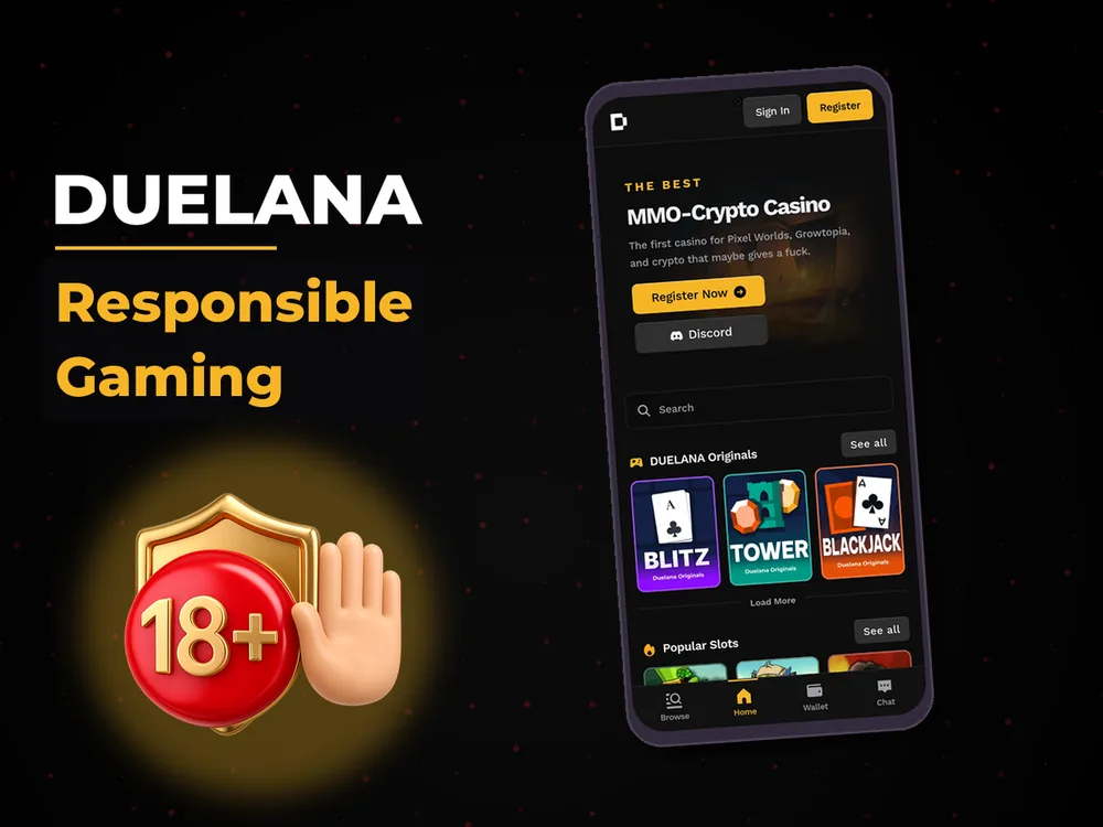 Duelana - Responsible Gaming